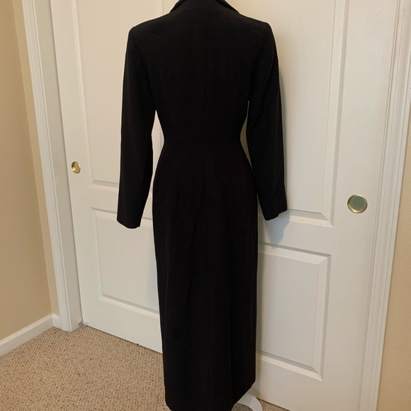 Black long coat - Picture 3 of 7